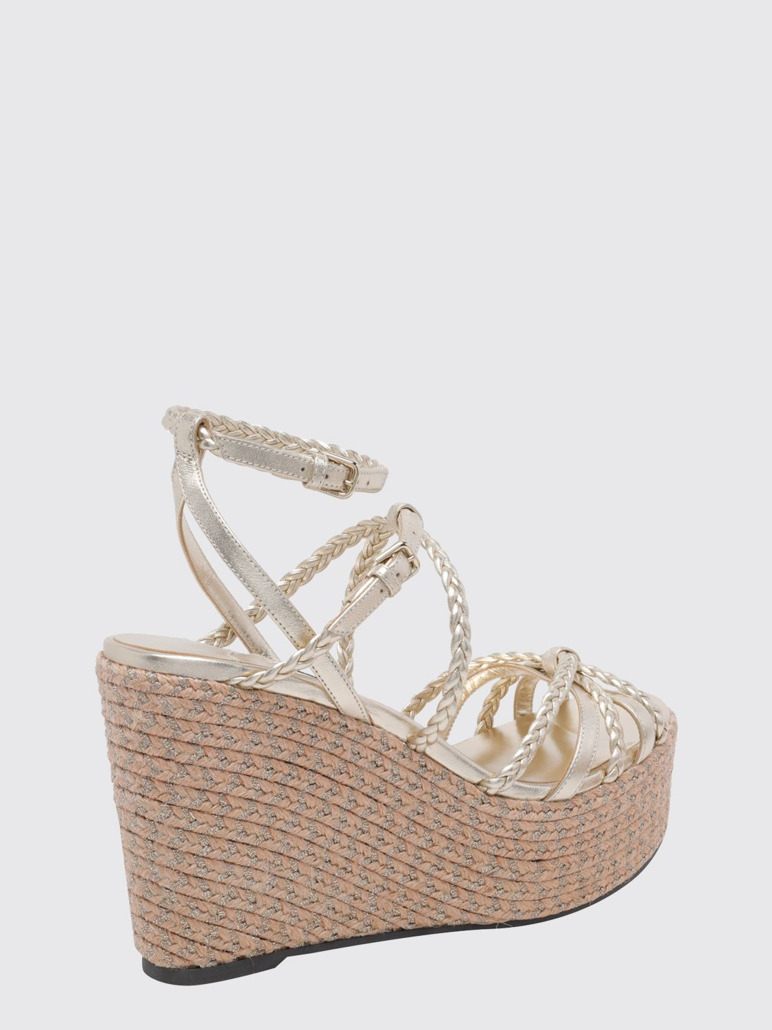 [Jimmy Choo] Wedges FW26 NYRA100ZKT SOFT GOLD MIX