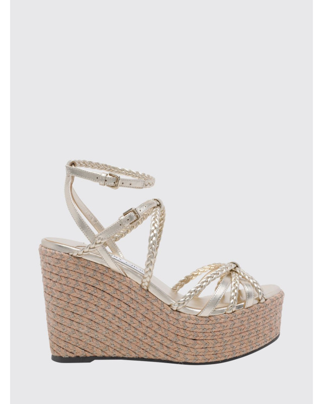[Jimmy Choo] Wedges FW26 NYRA100ZKT SOFT GOLD MIX