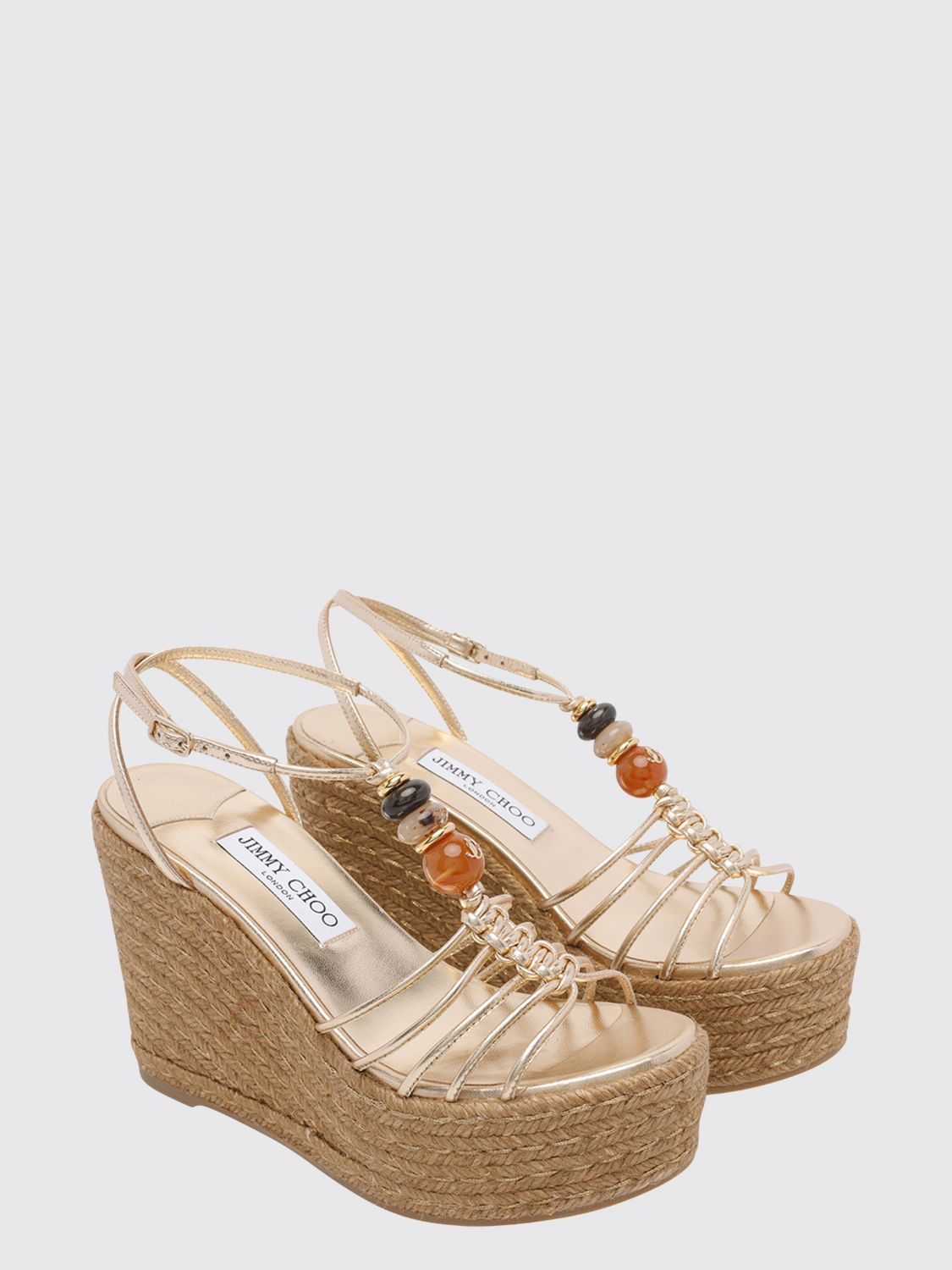 [Jimmy Choo] Wedges FW26 LEMIWEDGE100IPR GOLD MIX