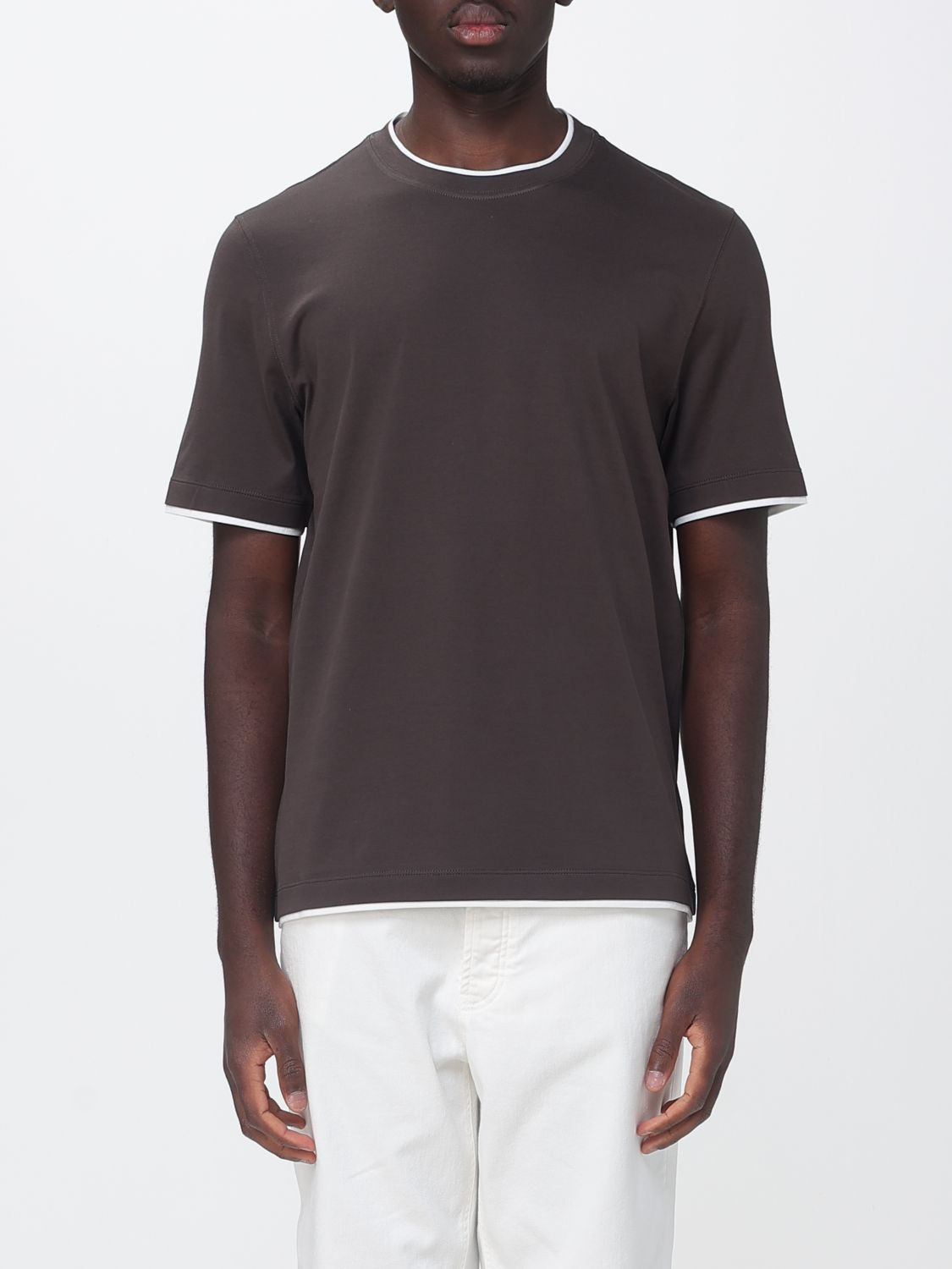[Brunello Cucinelli] T-shirts Short Sleeve FW26 M0B137427 CXR90