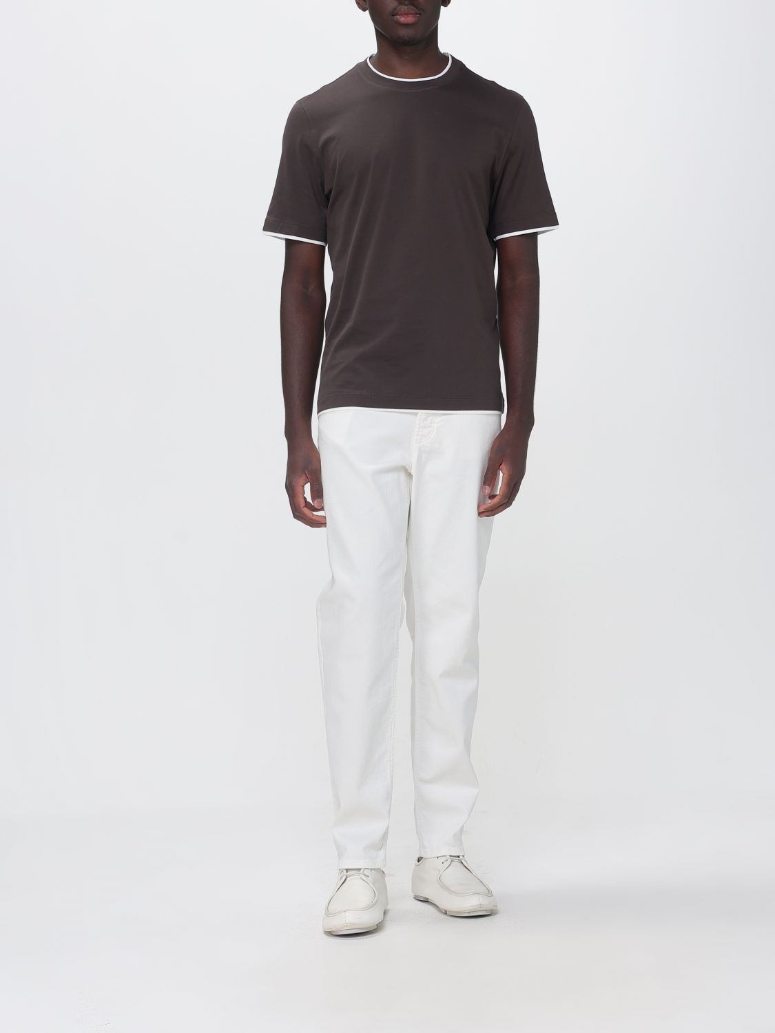 [Brunello Cucinelli] T-shirts Short Sleeve FW26 M0B137427 CXR90