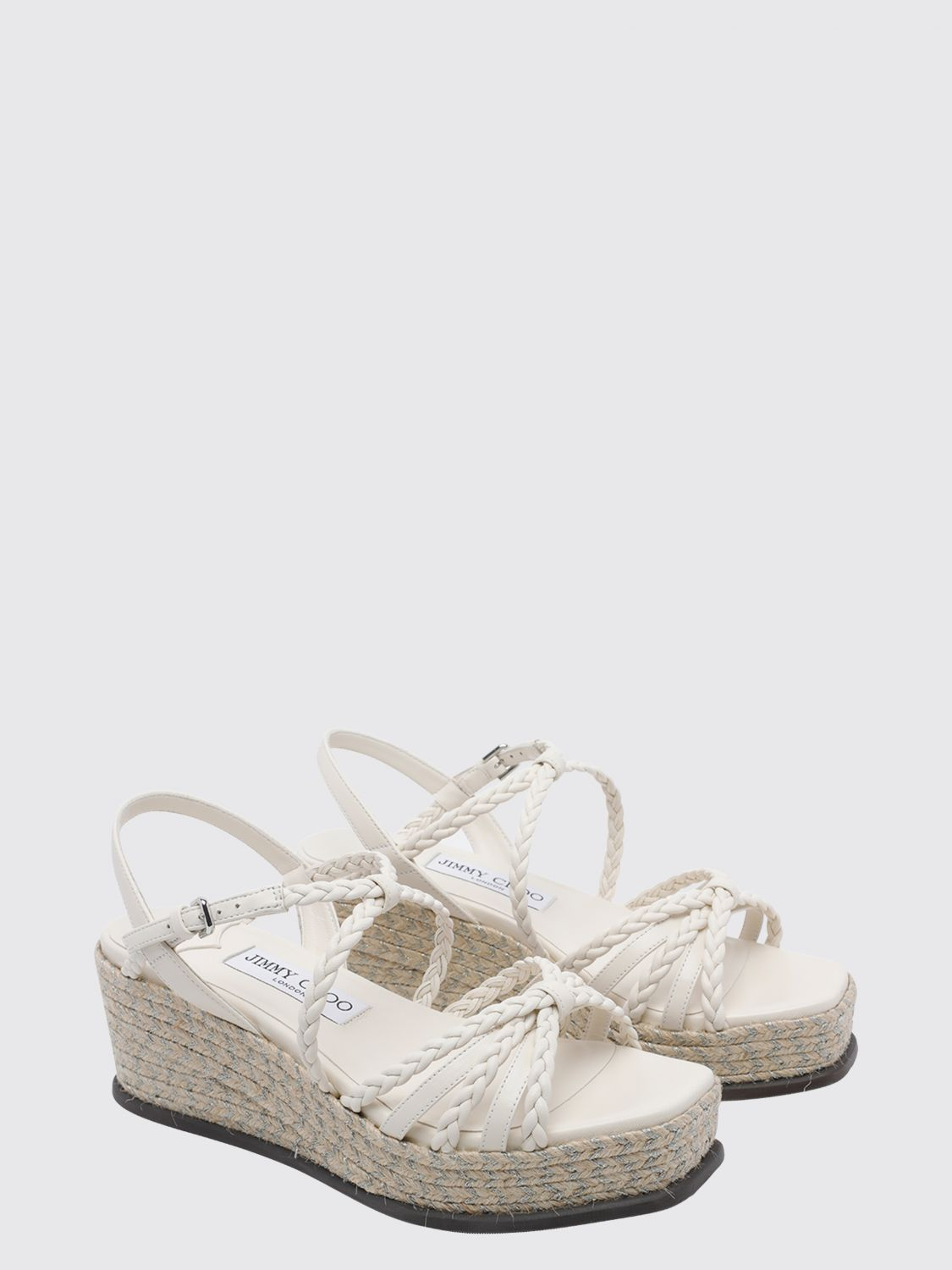 [Jimmy Choo] Wedges FW26 NYRA60ZKQ LATTE/NATURAL