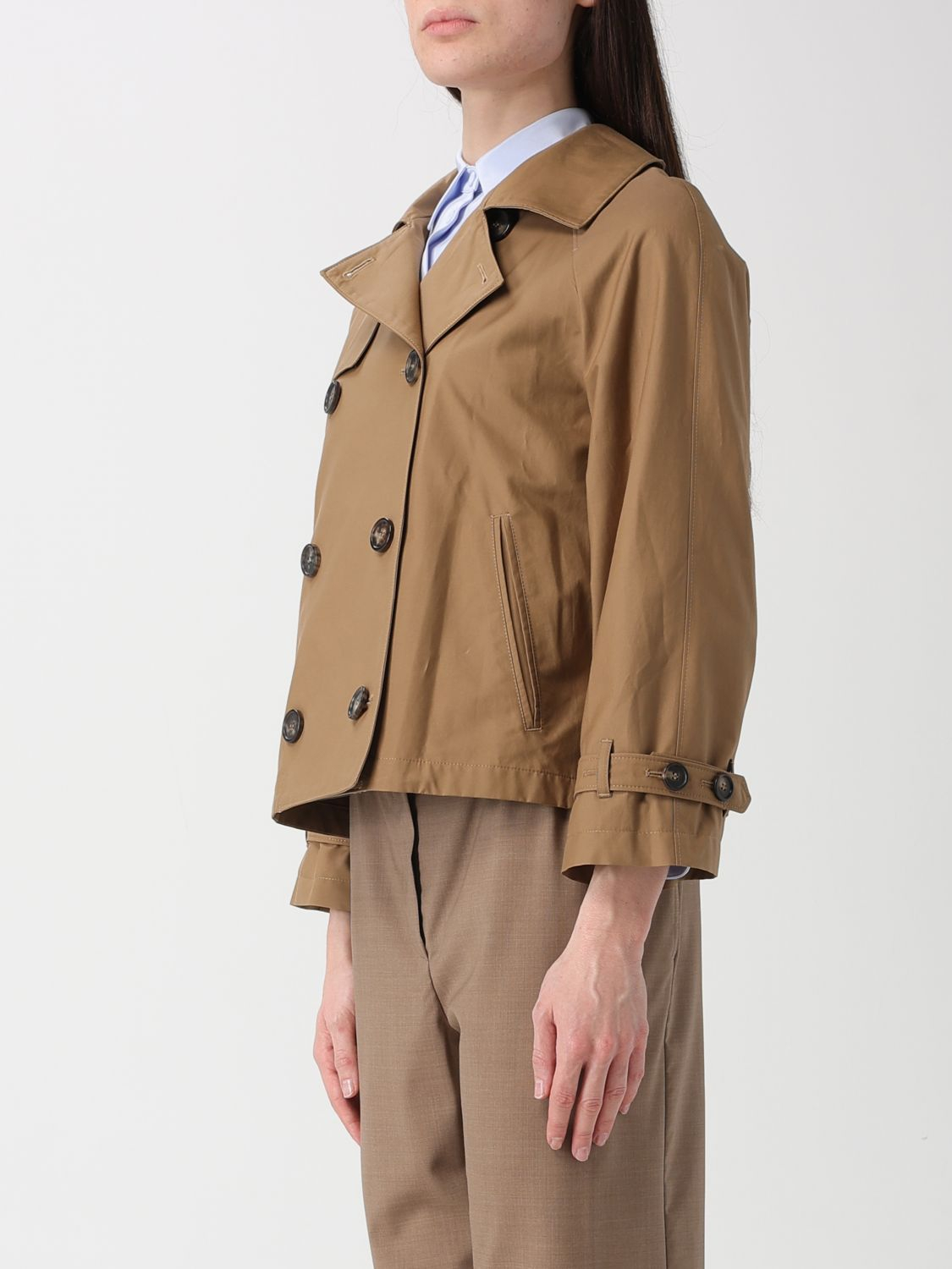 [MAX MARA THE CUBE] Trench Coat SS26 2619021094600 004