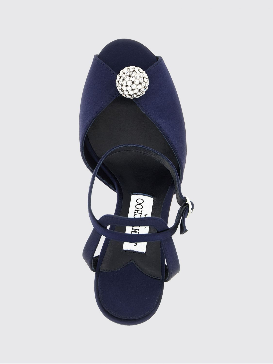 [Jimmy Choo] Sandals FW26 SACORA85WCZ MARINECRYSTAL