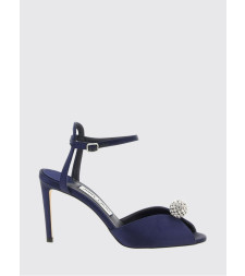 [Jimmy Choo] Sandals FW26 SACORA85WCZ MARINECRYSTAL