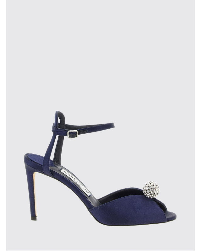 [Jimmy Choo] Sandals FW26 SACORA85WCZ MARINECRYSTAL