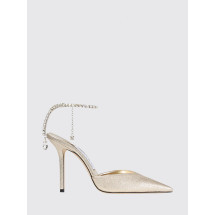 [Jimmy Choo] Pumps FW26 SAEDA100DQM PLATINUM/CRYSTAL