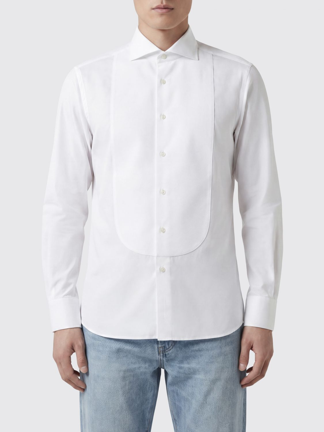 [Brunello Cucinelli] Shirts Long Sleeve SS26 MR620S1895 CCB50