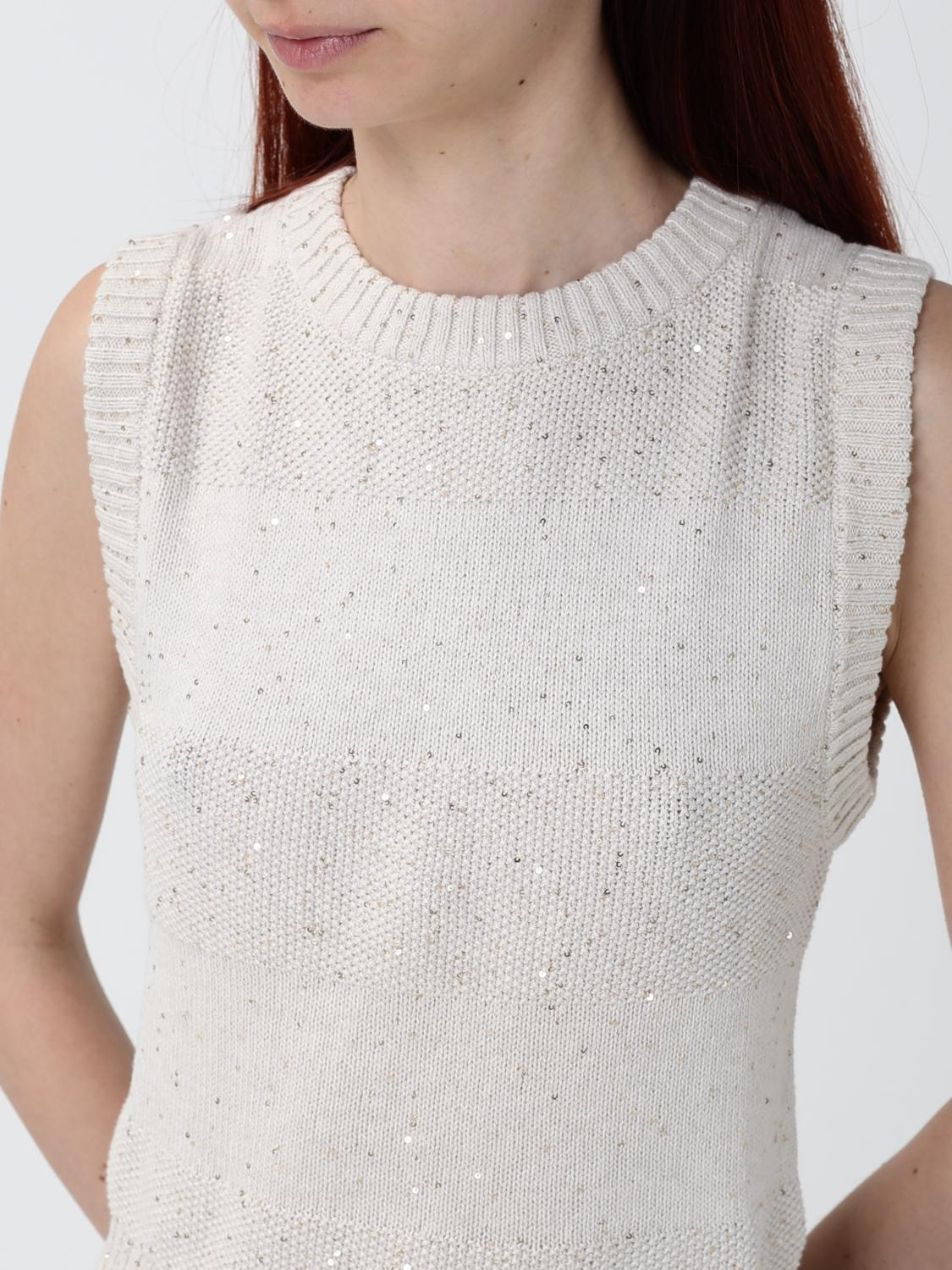 [Brunello Cucinelli] T-shirts Sleeveless SS26 MDV754810 CJ430