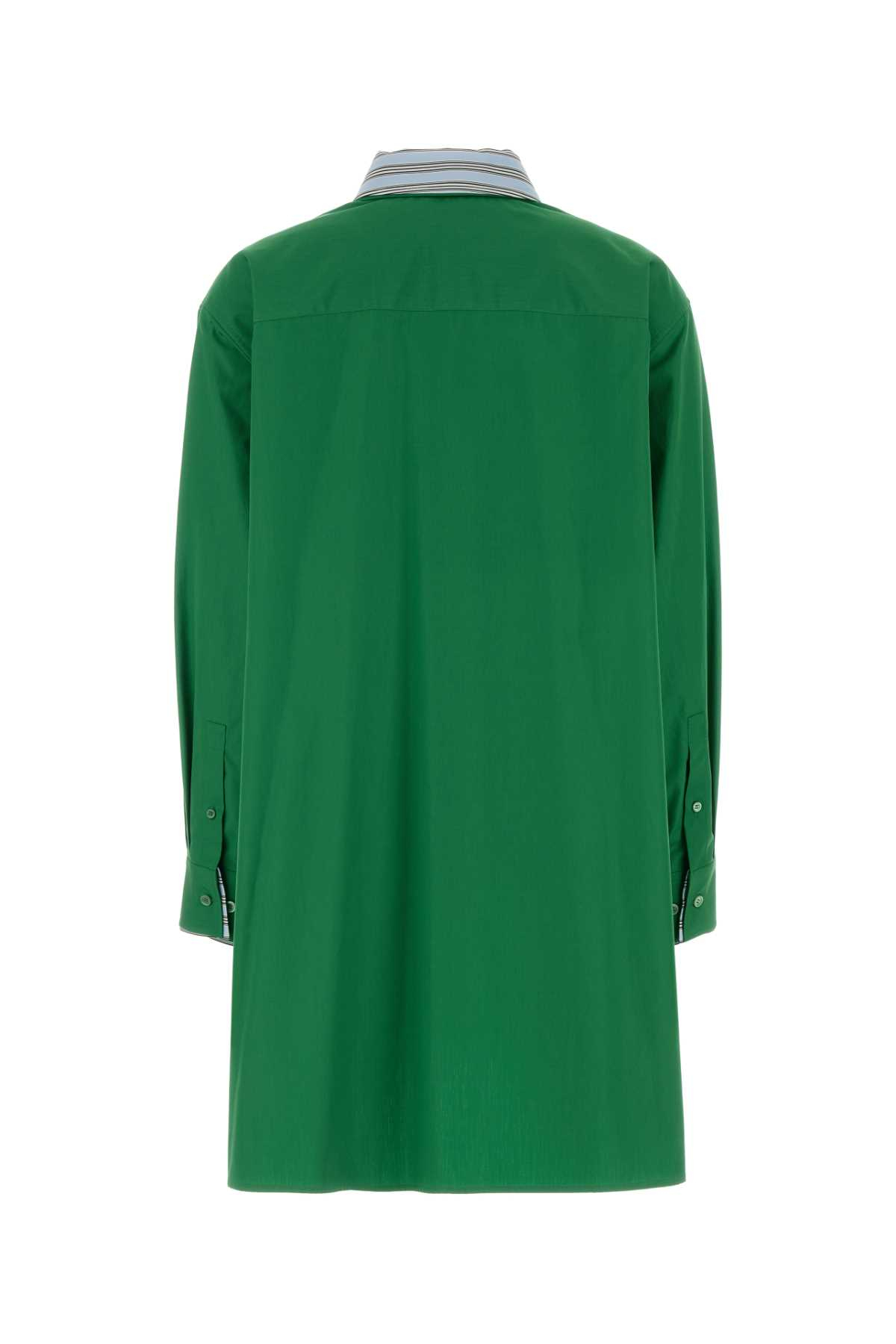 [Loewe] Long sleeve dress FW26 S359Y09XKZ GREEN