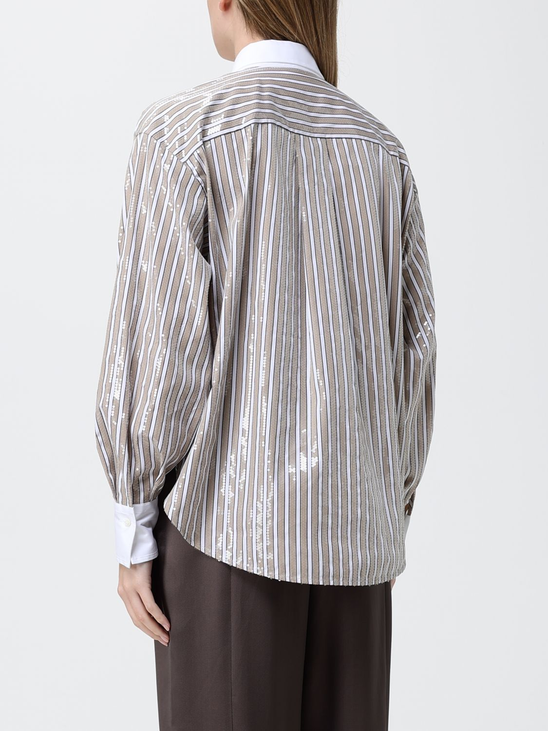 [Brunello Cucinelli] Shirts Long Sleeve SS26 MH749MX306 C002