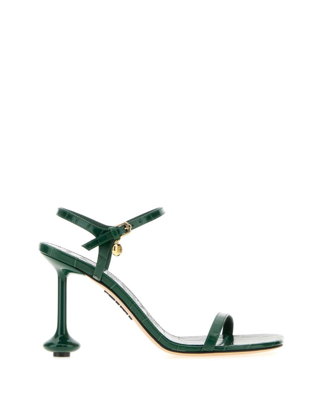 [Loewe] Sandals FW26 LLST465X04 EMERALDGREEN