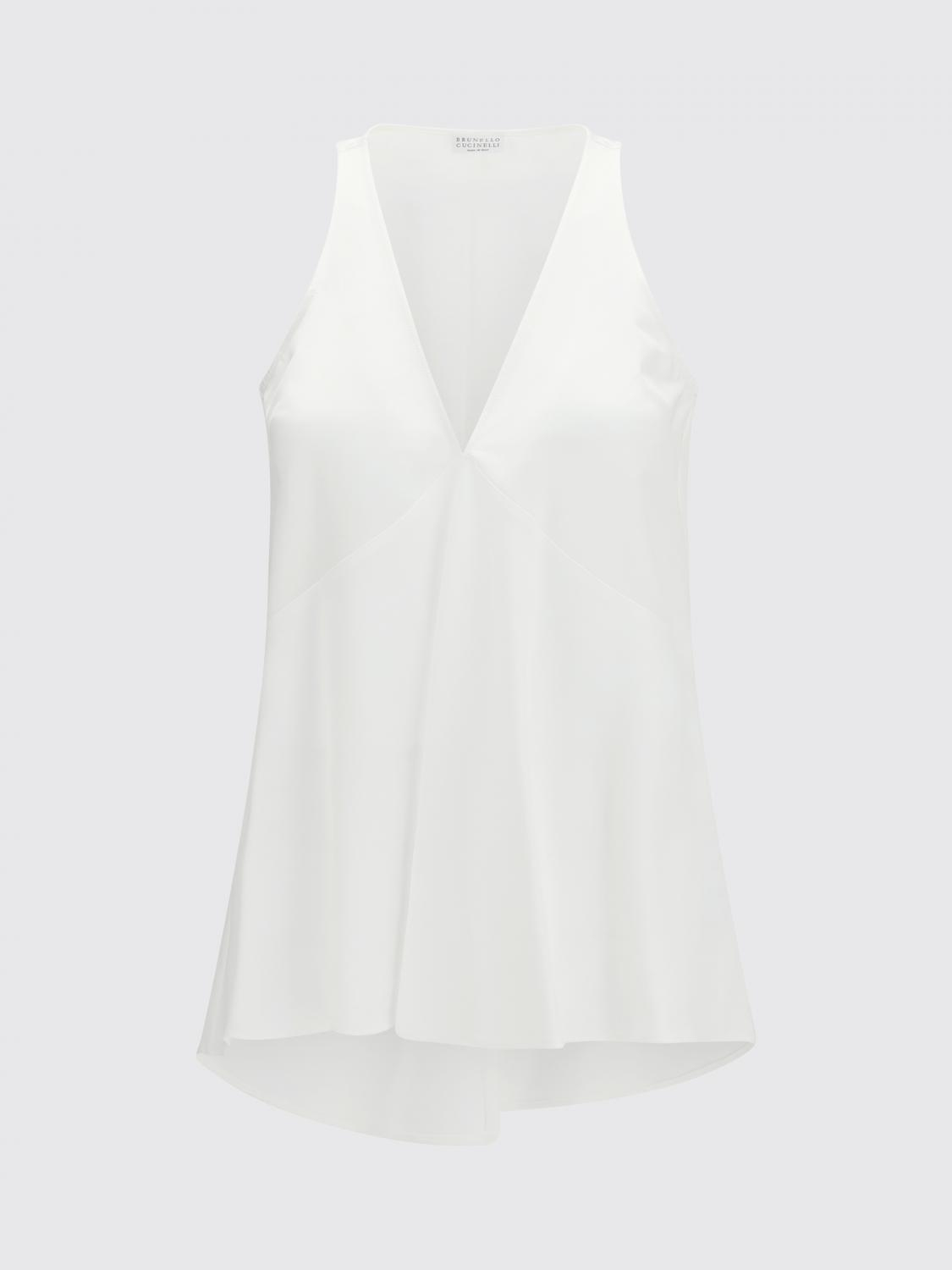 [Brunello Cucinelli] T-shirts Sleeveless SS26 MH530DX702 C600