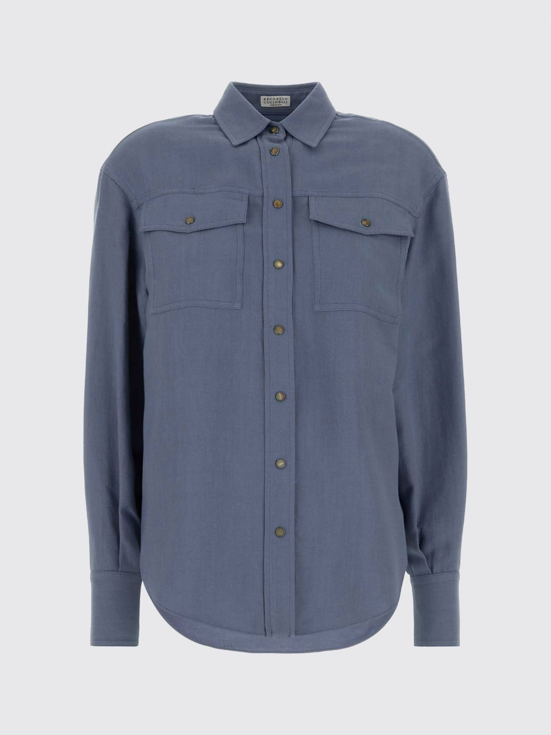 [Brunello Cucinelli] Shirts Long Sleeve SS26 MH126NE406 C9135