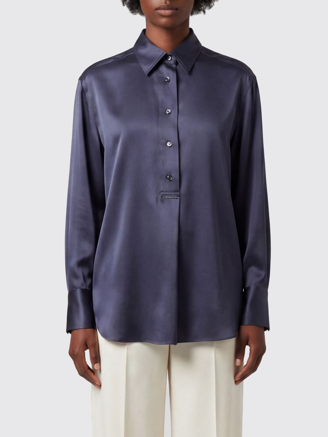 [Brunello Cucinelli] Shirts Long Sleeve SS26 M0C59MQ605 C8901