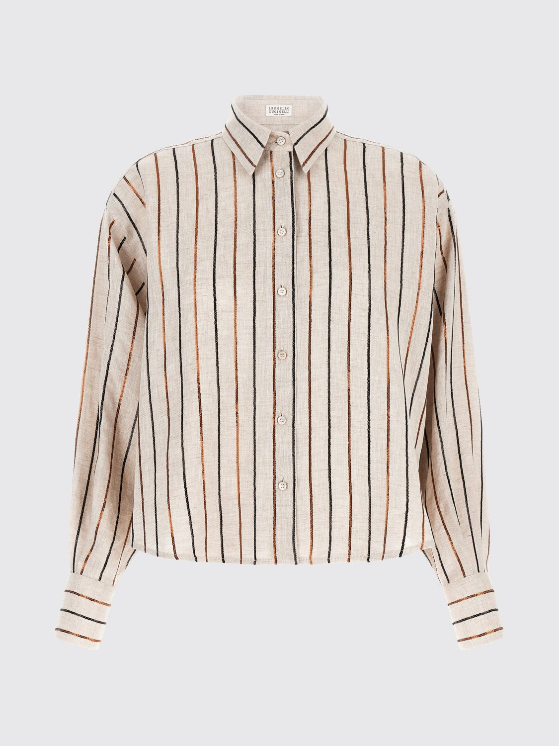 [Brunello Cucinelli] Shirts Long Sleeve SS26 MM633RF506 C200