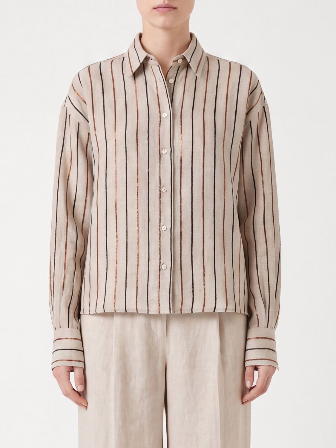 [Brunello Cucinelli] Shirts Long Sleeve SS26 MM633RF506 C200