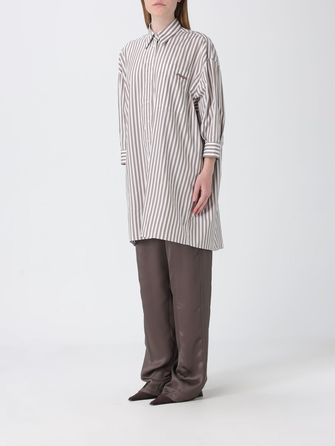 [Brunello Cucinelli] Shirts Long Sleeve SS26 MH744MR106 C024