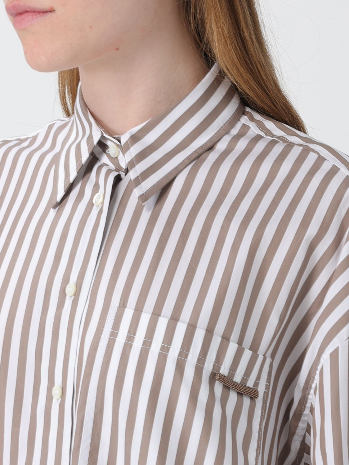 [Brunello Cucinelli] Shirts Long Sleeve SS26 MH744MR106 C024