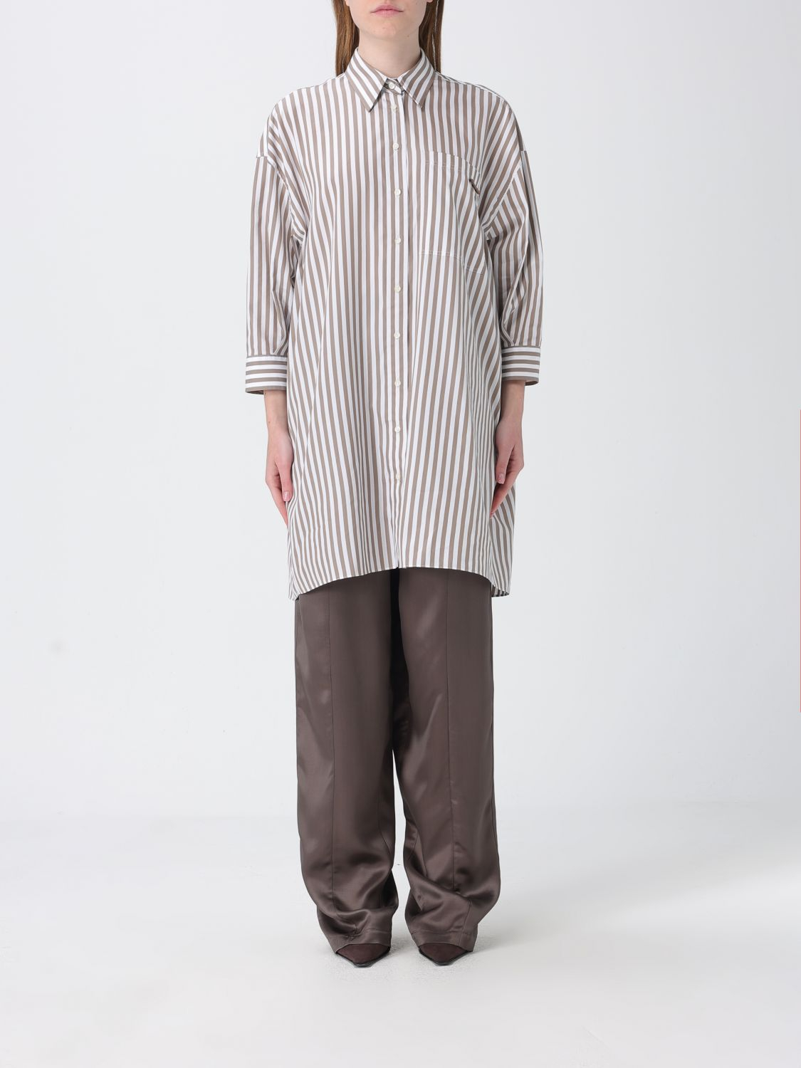 [Brunello Cucinelli] Shirts Long Sleeve SS26 MH744MR106 C024