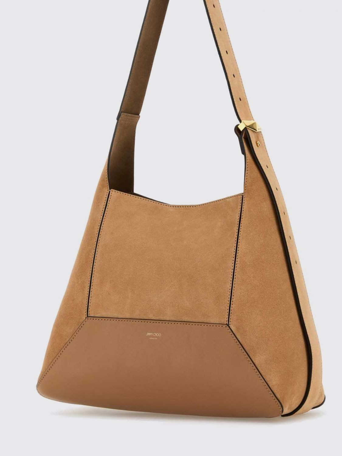 [Jimmy Choo] Shoulder bag SS26 DIAMONDHOBOMSUE TOFFEEGOLD