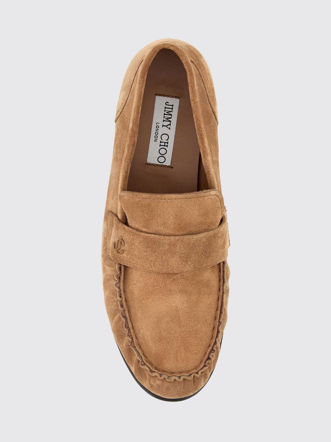 [Jimmy Choo] Loafer SS26 ELLISLOAFERFSUE TOFFEE