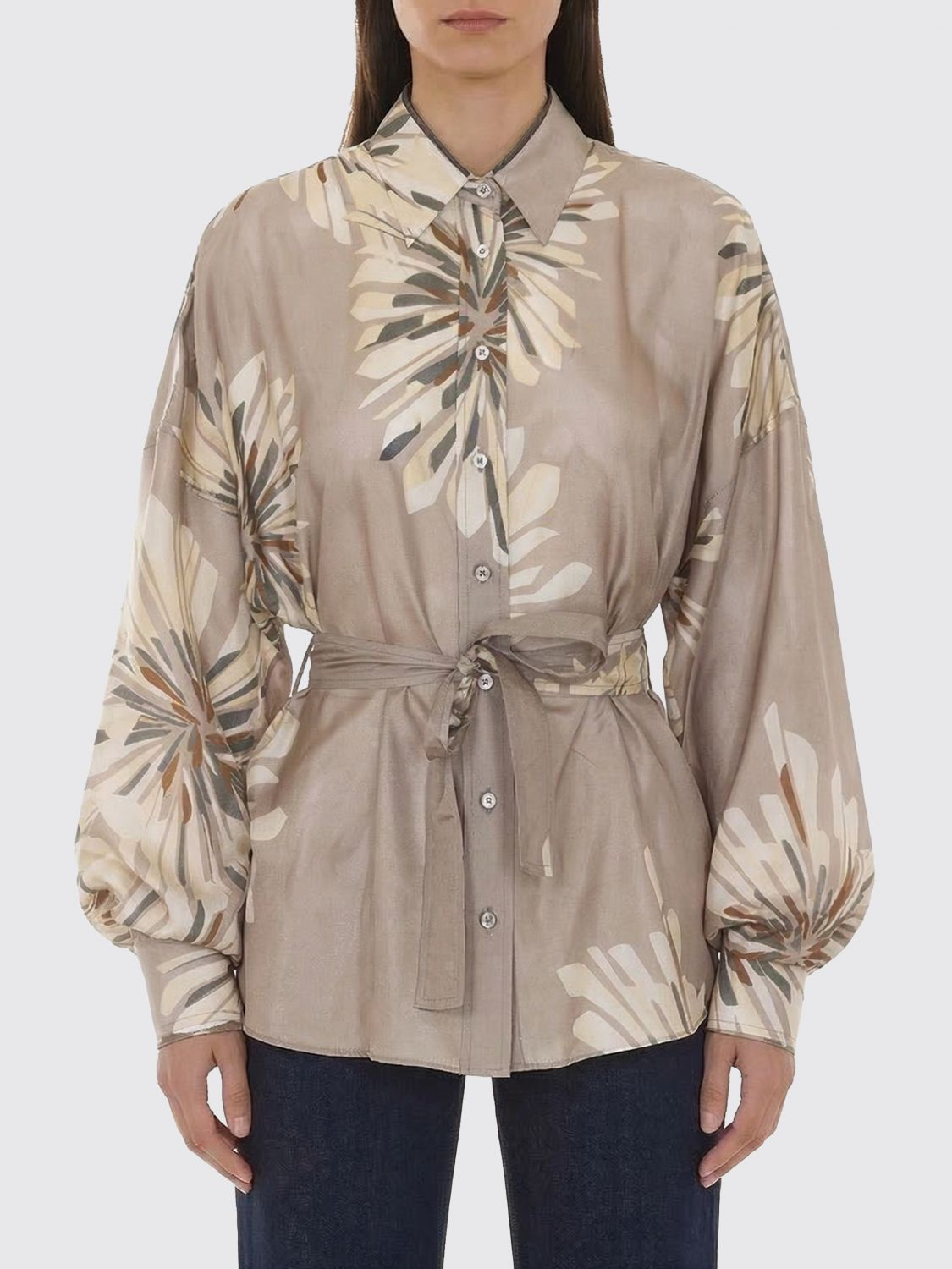 [Brunello Cucinelli] Shirts Long Sleeve SS26 MQ967RH216 C009