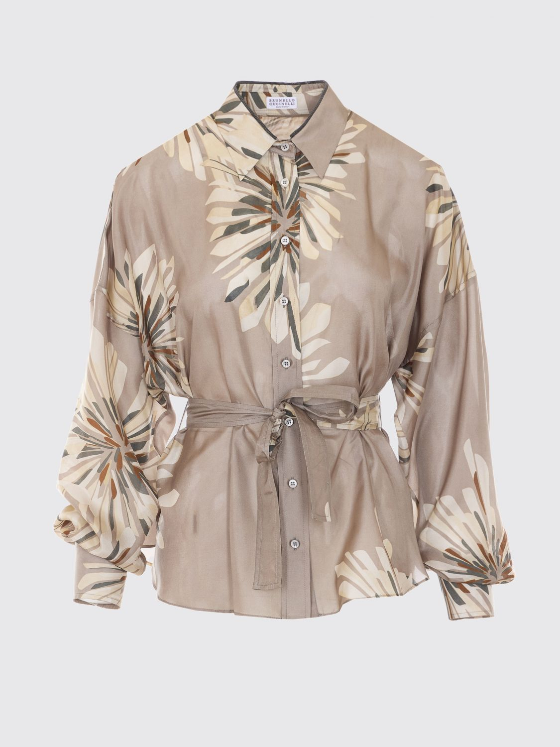 [Brunello Cucinelli] Shirts Long Sleeve SS26 MQ967RH216 C009