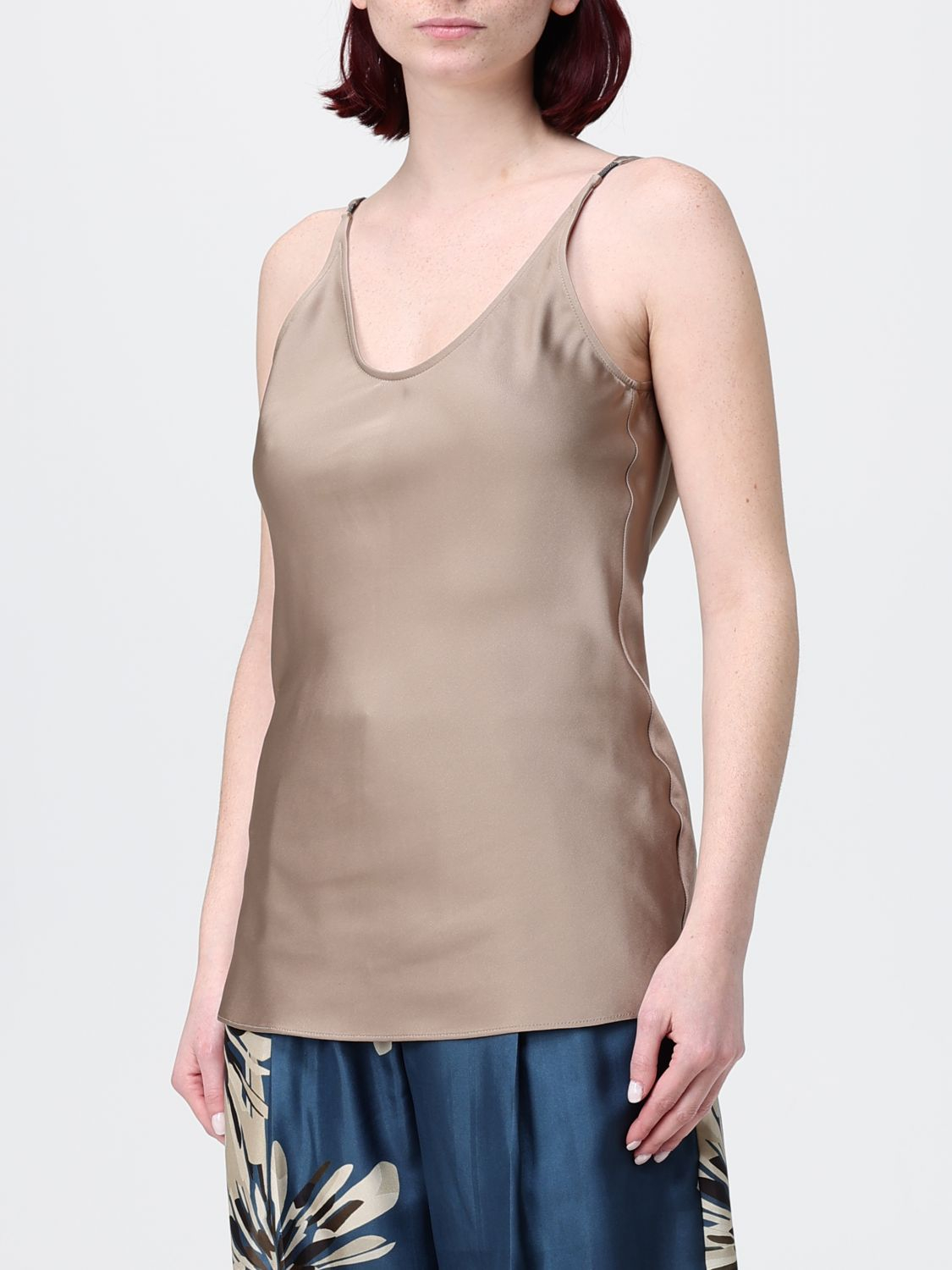 [Brunello Cucinelli] T-shirts Sleeveless SS26 MB179EV802 C9325