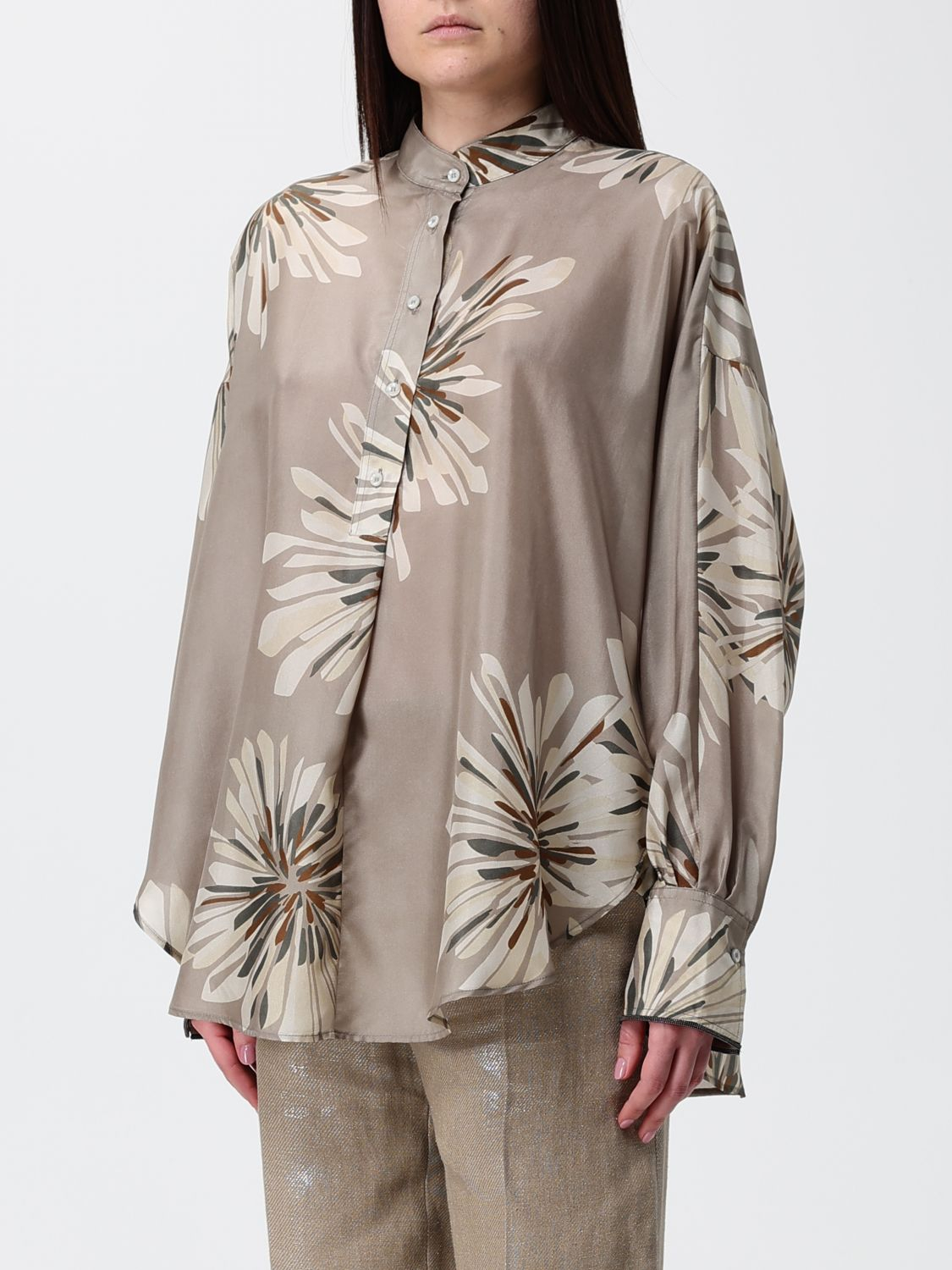 [Brunello Cucinelli] Shirts Long Sleeve SS26 MQ967RH201 C009