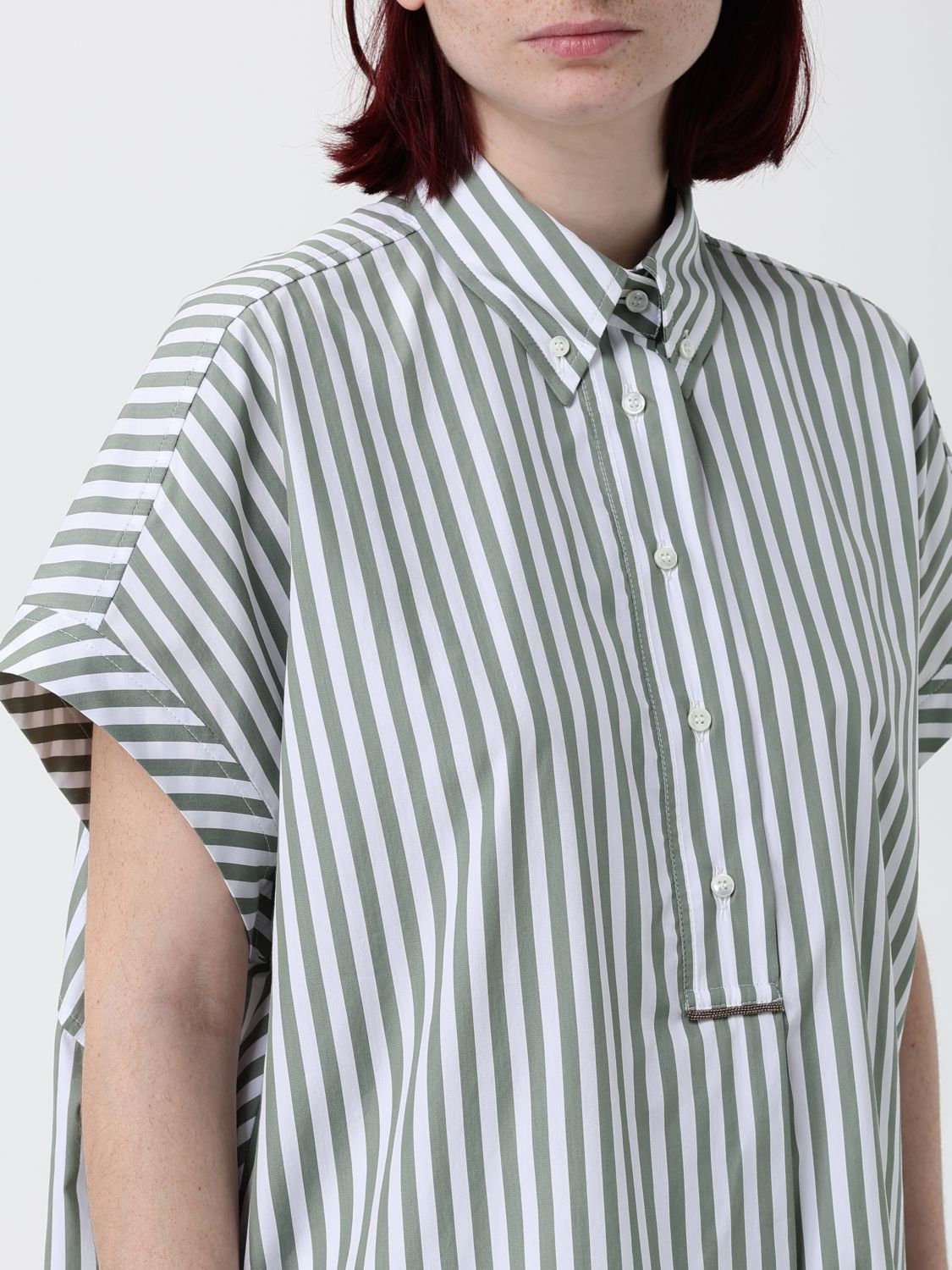 [Brunello Cucinelli] Shirts Short Sleeve SS26 MH744MP205 C054