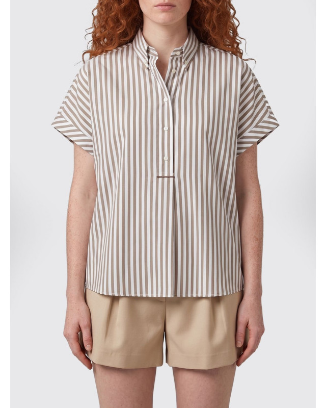 [Brunello Cucinelli] Shirts Short Sleeve SS26 MH744MP205 C024