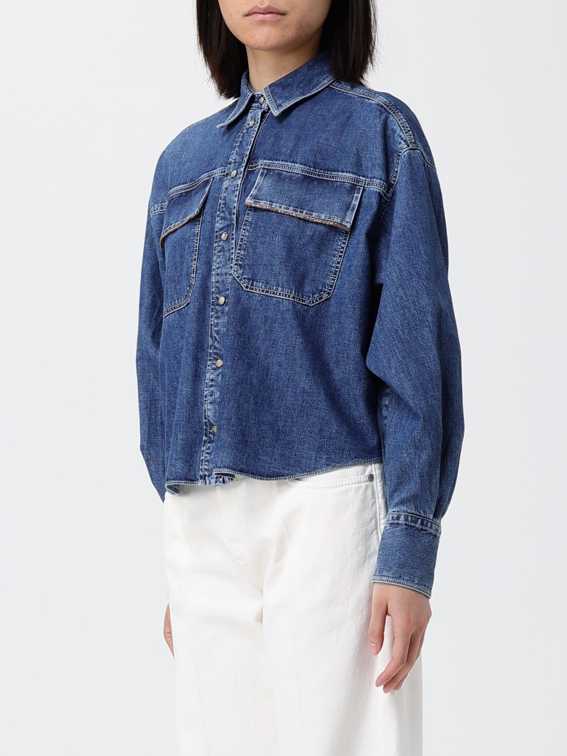 [Brunello Cucinelli] Shirts Long Sleeve SS26 MH192RB526 C9031