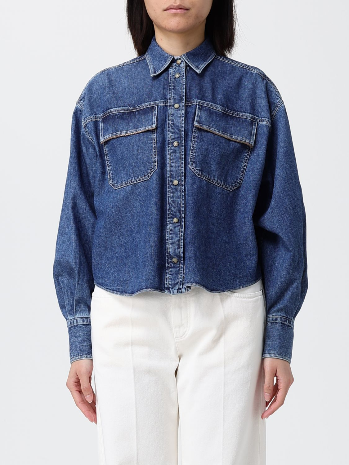 [Brunello Cucinelli] Shirts Long Sleeve SS26 MH192RB526 C9031