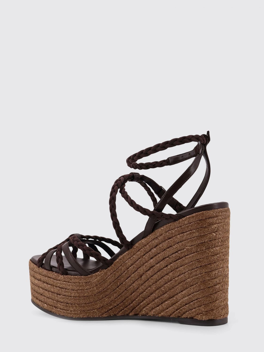 [Jimmy Choo] Sandals SS26 NYRA100ZKN CHOCOLATECOFFEE