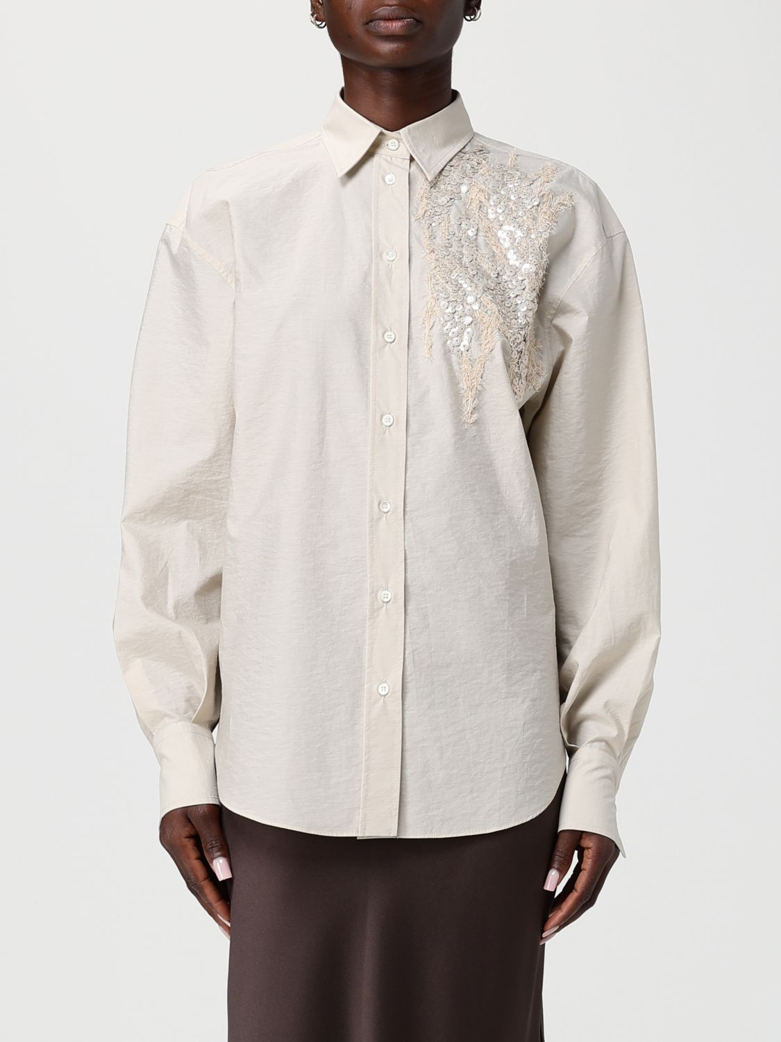 [Brunello Cucinelli] Shirts Long Sleeve SS26 M0F79RJ926 C9593
