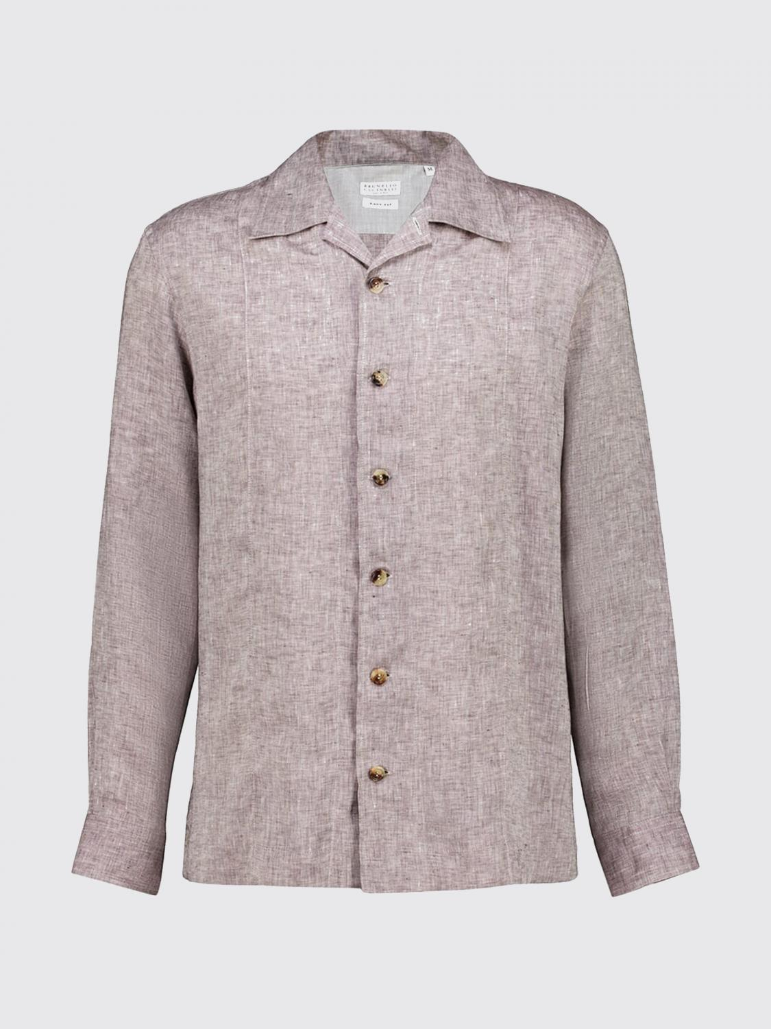 [Brunello Cucinelli] Shirts Long Sleeve SS26 MM6840618 C146