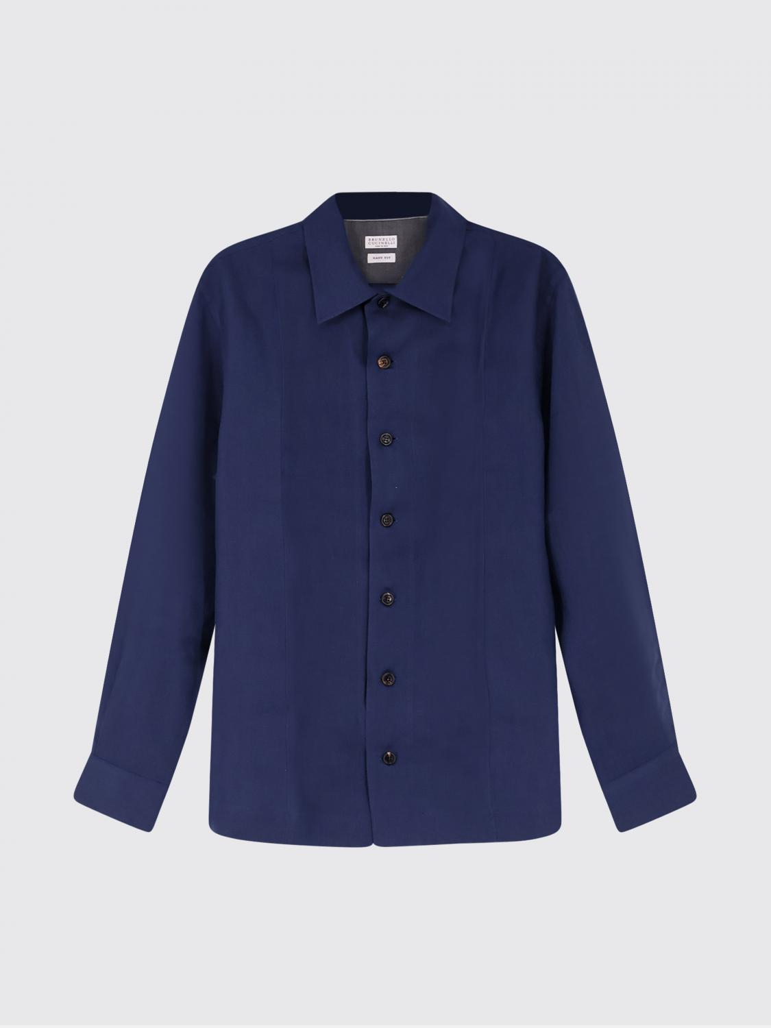 [Brunello Cucinelli] Shirts Long Sleeve SS26 MM6840618 C011
