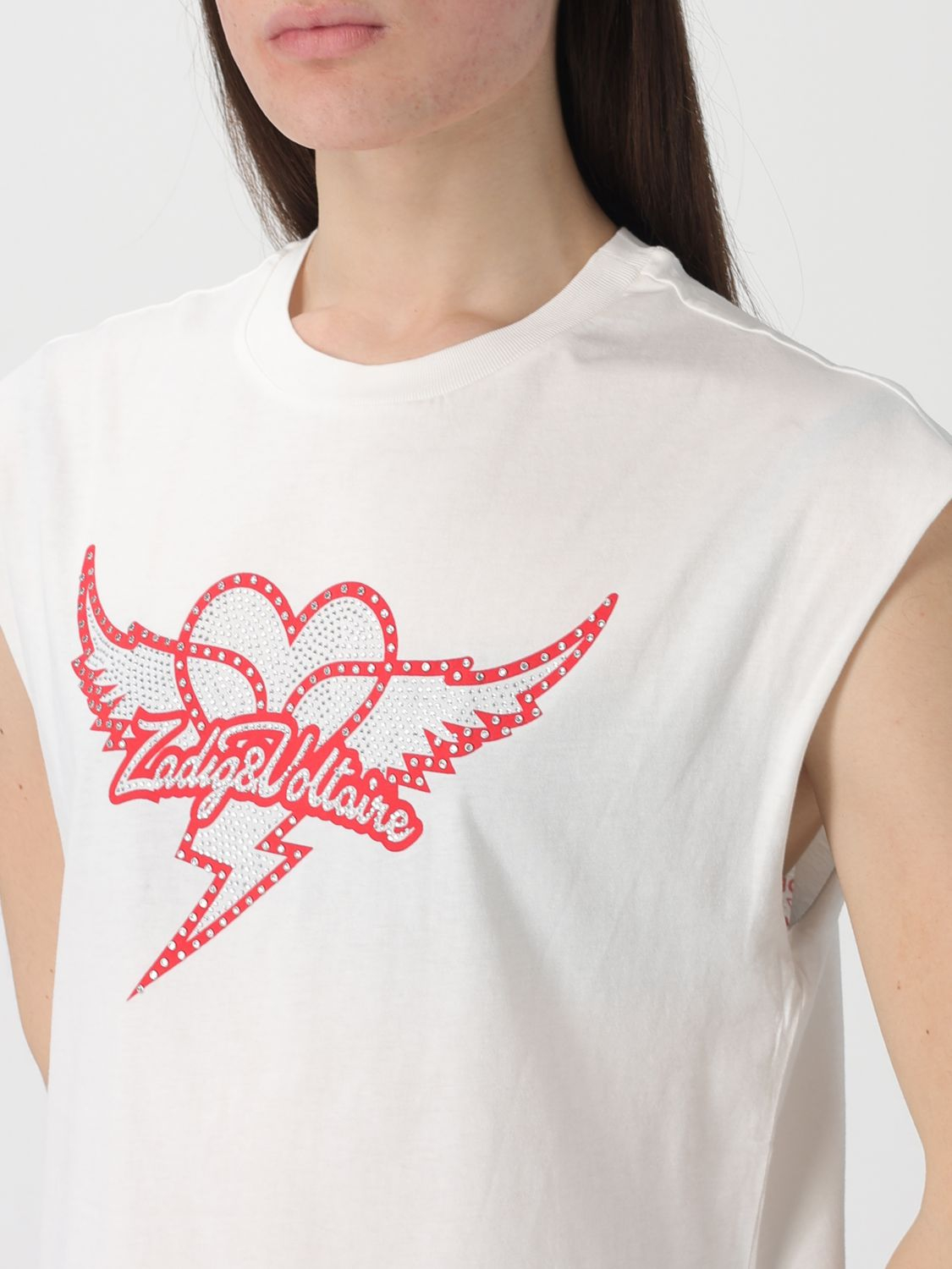 [Zadig & Voltaire] T-shirts Sleeveless SS26 JWTT01280 103