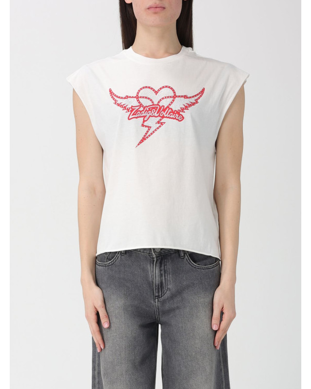 [Zadig & Voltaire] T-shirts Sleeveless SS26 JWTT01280 103