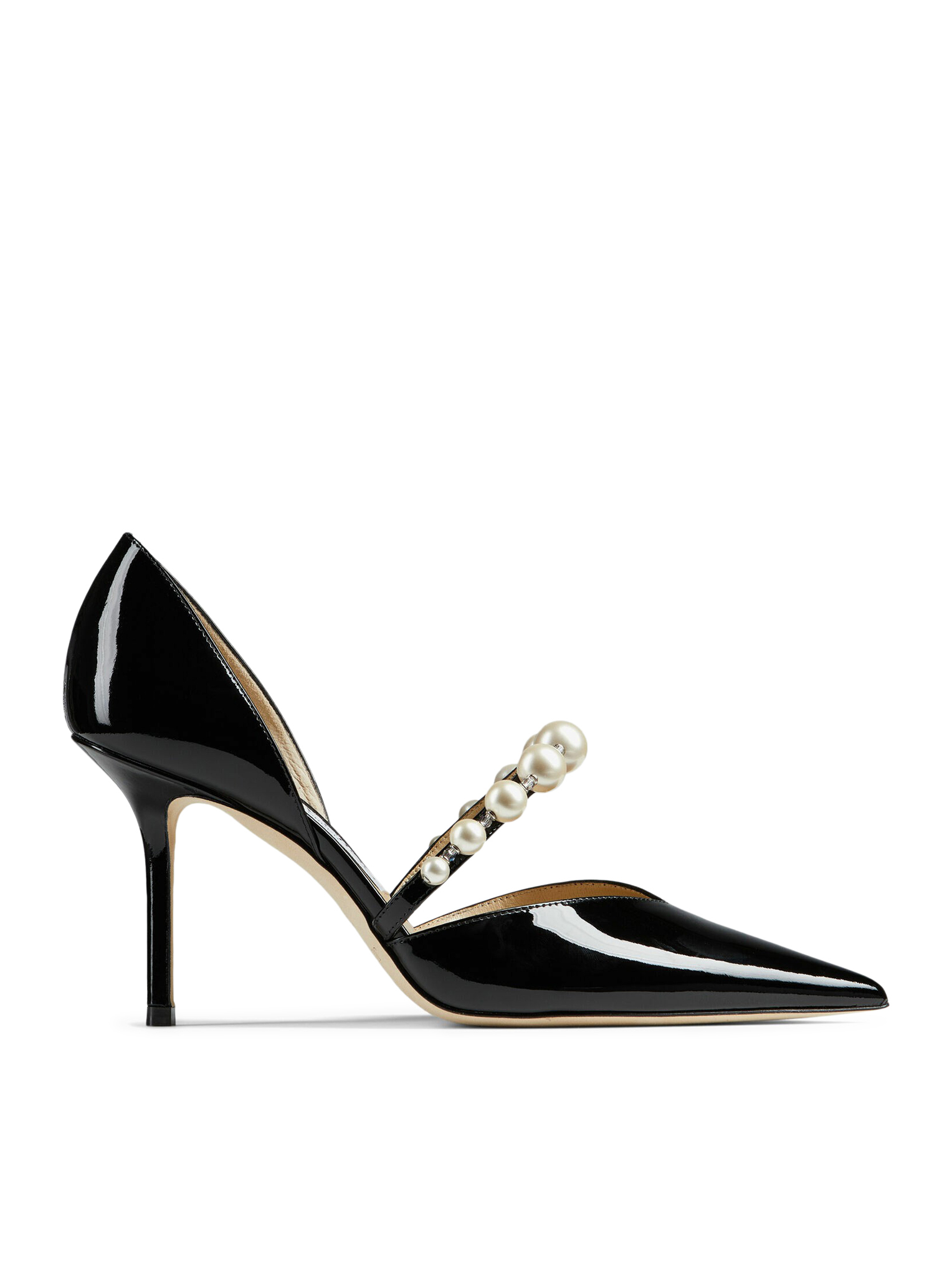 [Jimmy Choo] Pumps FW26 AURELIE85XKM000050 BLACK WHITE