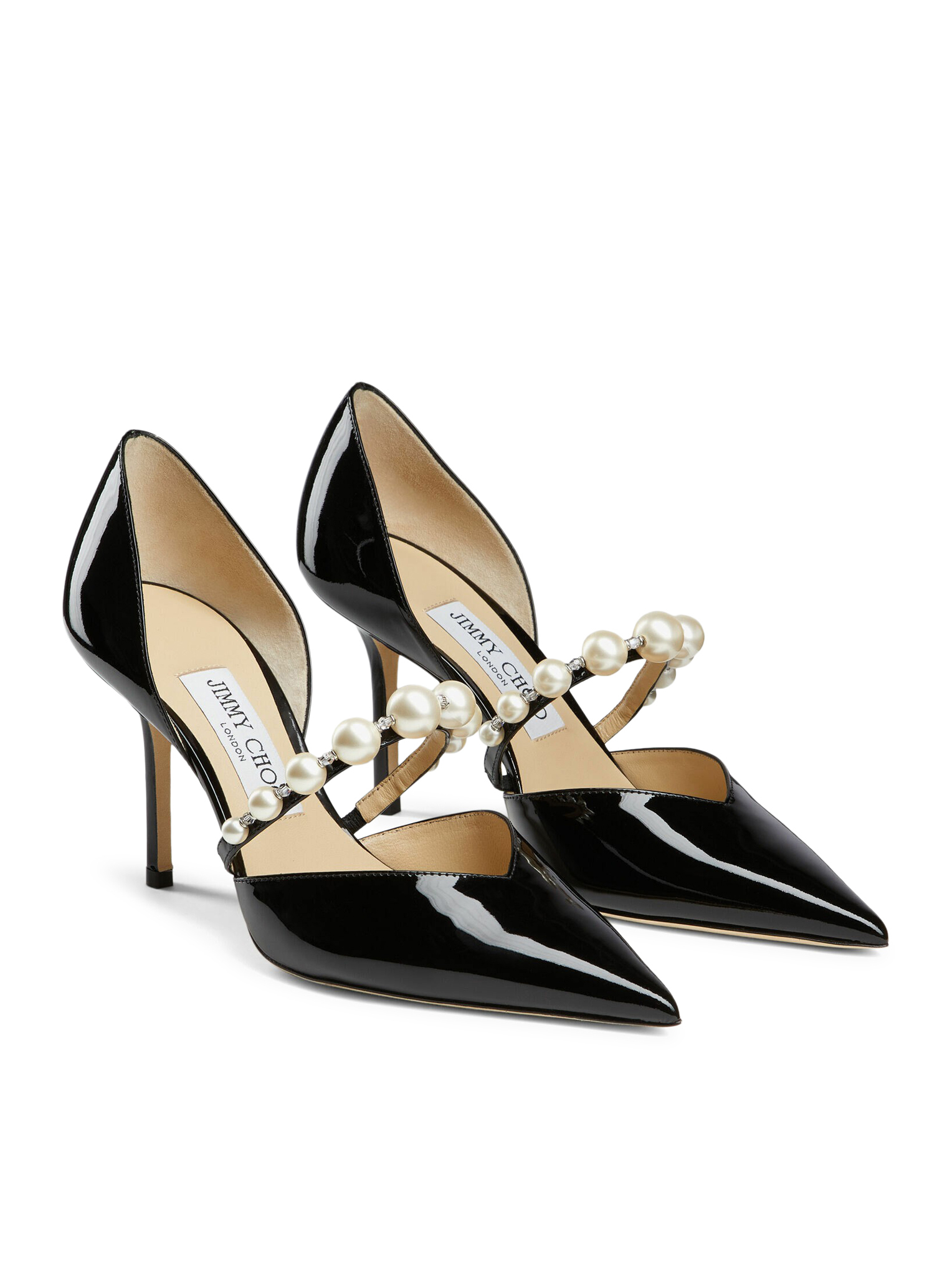 [Jimmy Choo] Pumps FW26 AURELIE85XKM000050 BLACK WHITE