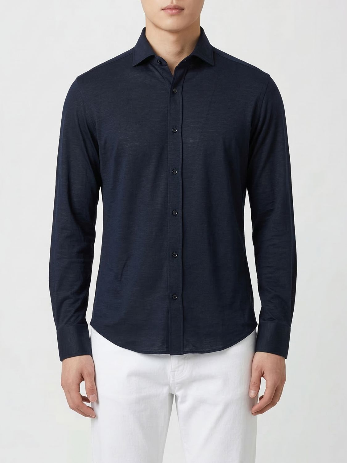 [Brunello Cucinelli] Shirts Long Sleeve SS26 MD8216686 C101
