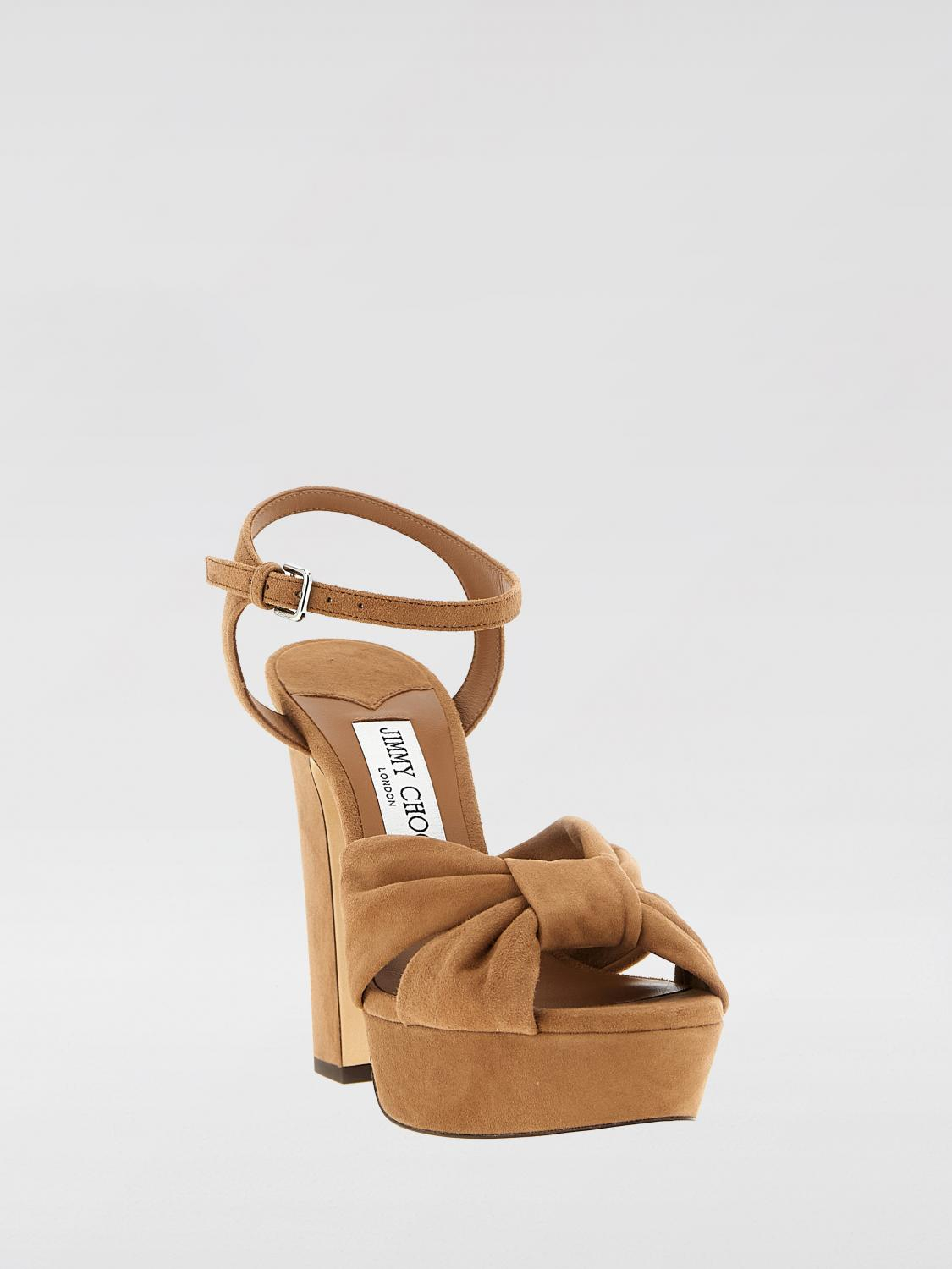 [Jimmy Choo] Sandals SS26 HELOISE120SUE TOFFEE