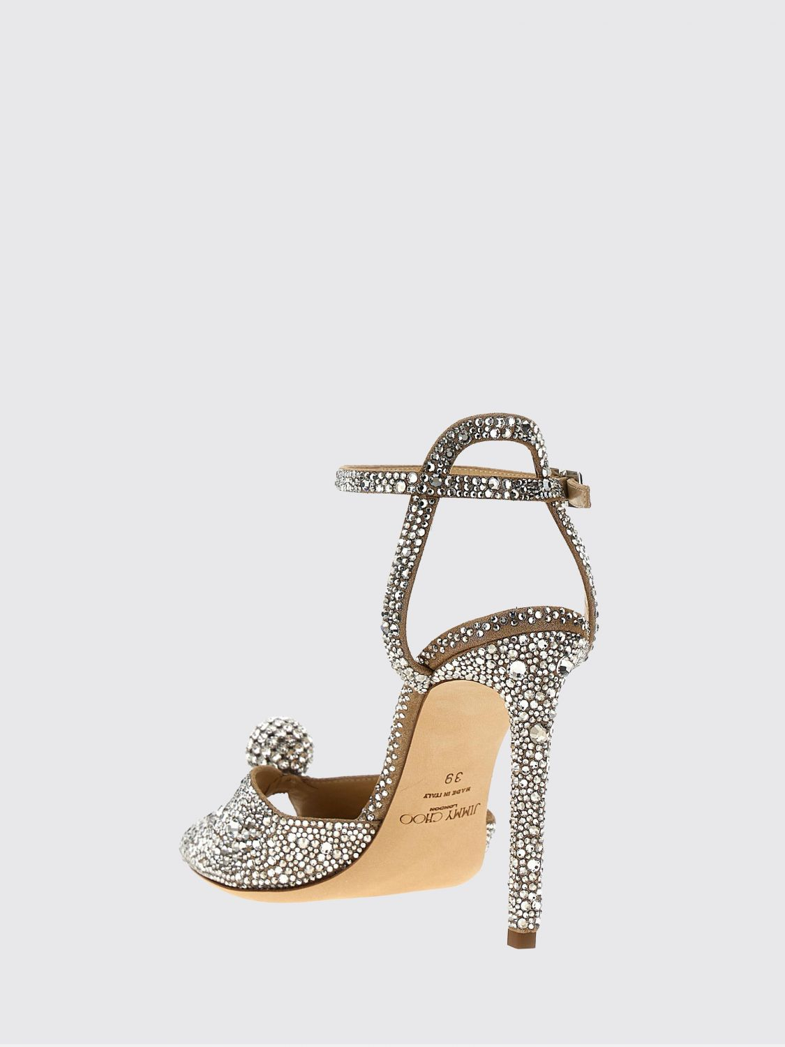 [Jimmy Choo] Sandals FW26 SACORA100PHZ NUDECRYSTAL