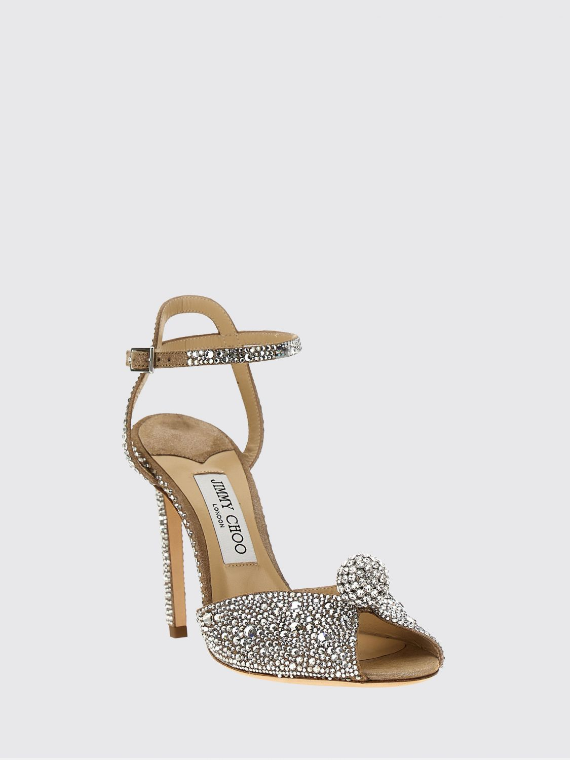 [Jimmy Choo] Sandals FW26 SACORA100PHZ NUDECRYSTAL