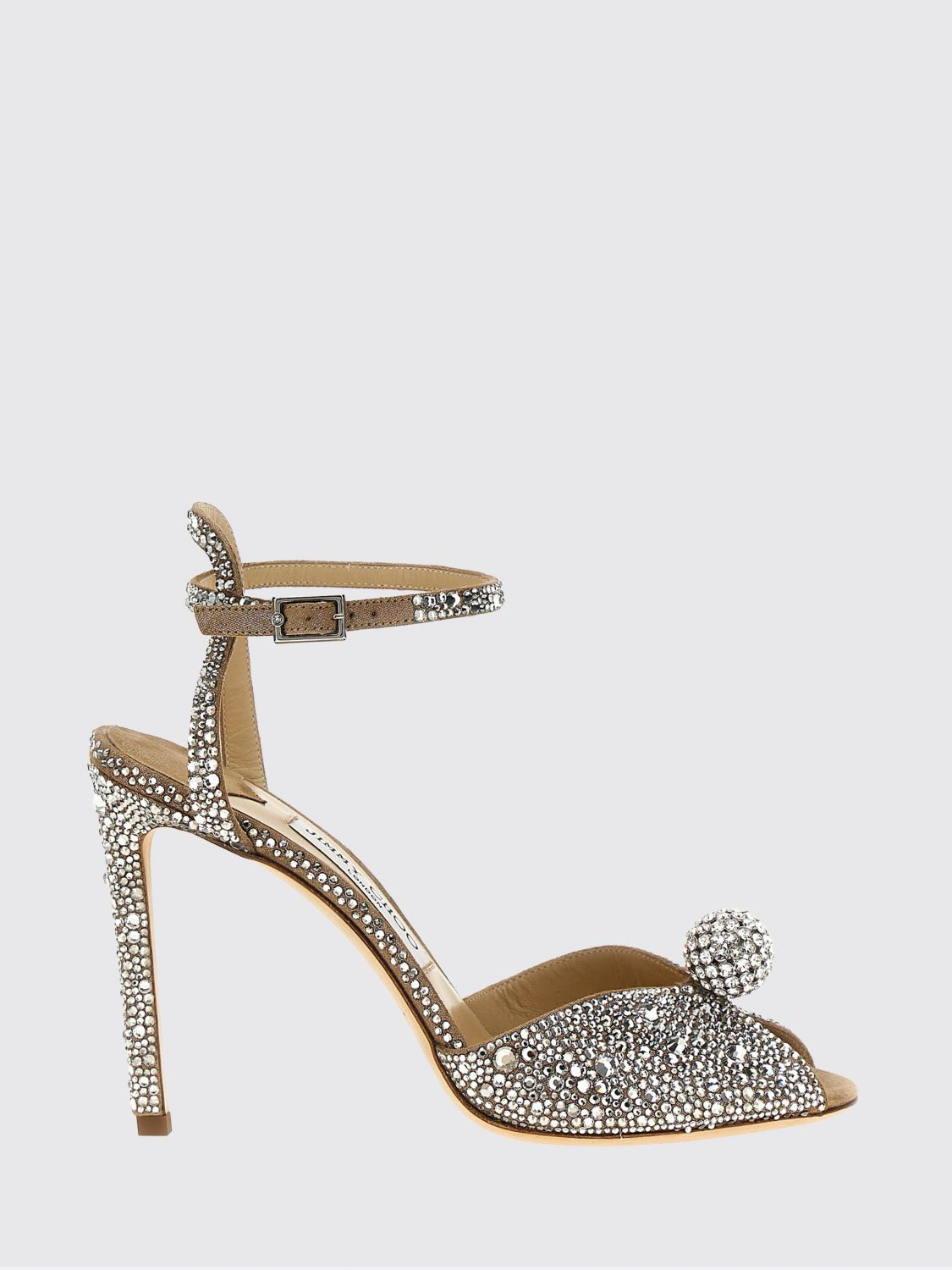 [Jimmy Choo] Sandals FW26 SACORA100PHZ NUDECRYSTAL