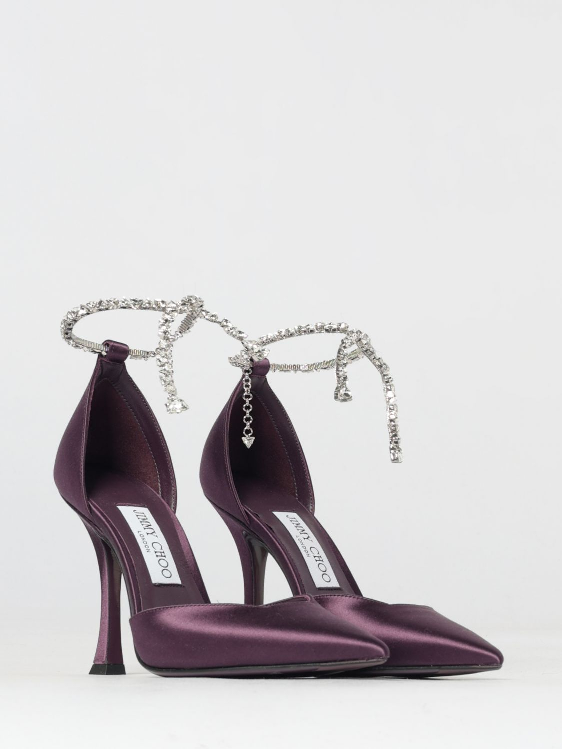 [Jimmy Choo] Pumps SS26 STEVIE100SAT WINTERBLOOM