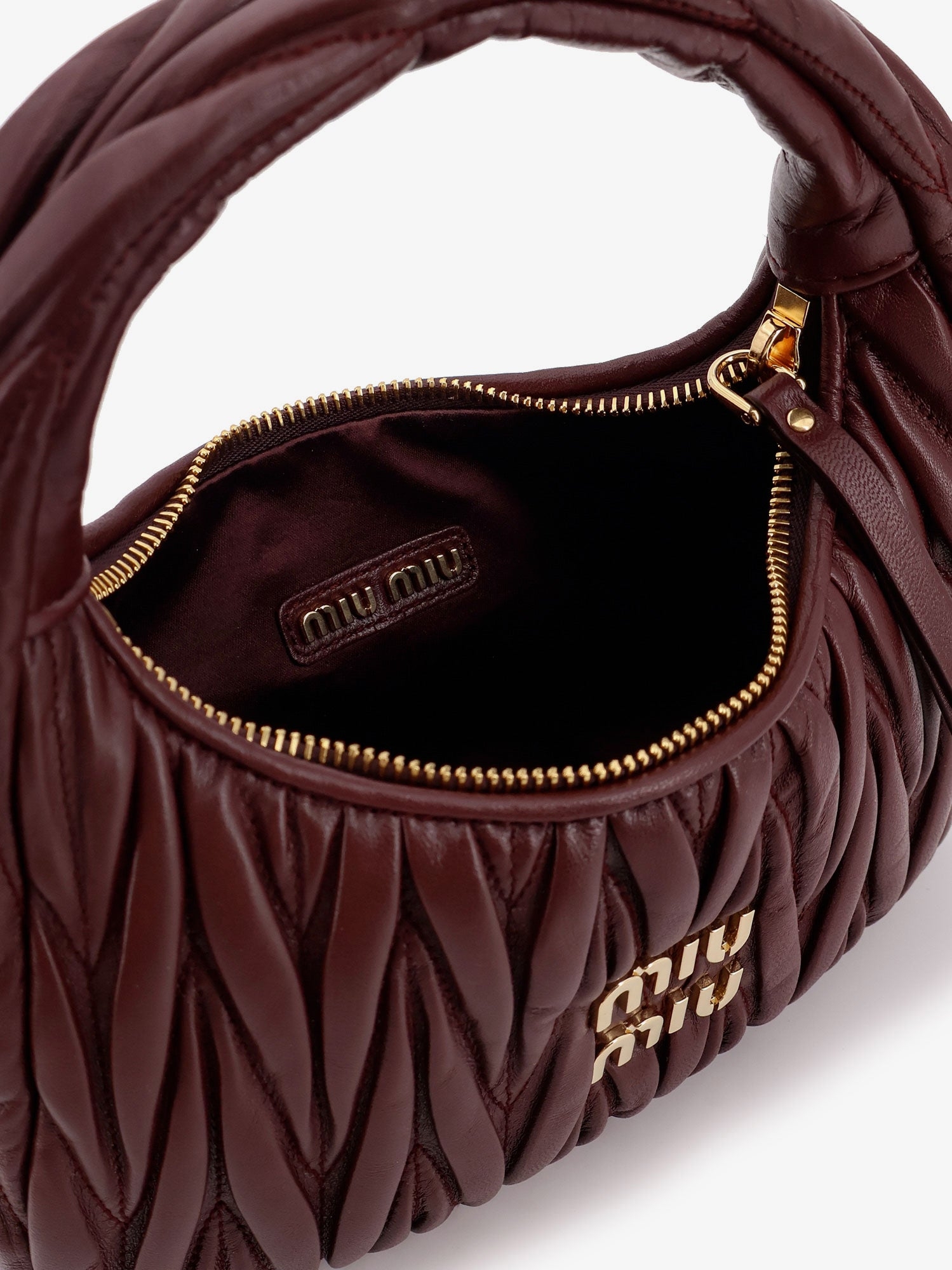 [Miu Miu] Cross body bag FW26 5BC125VOOYAN88F0007