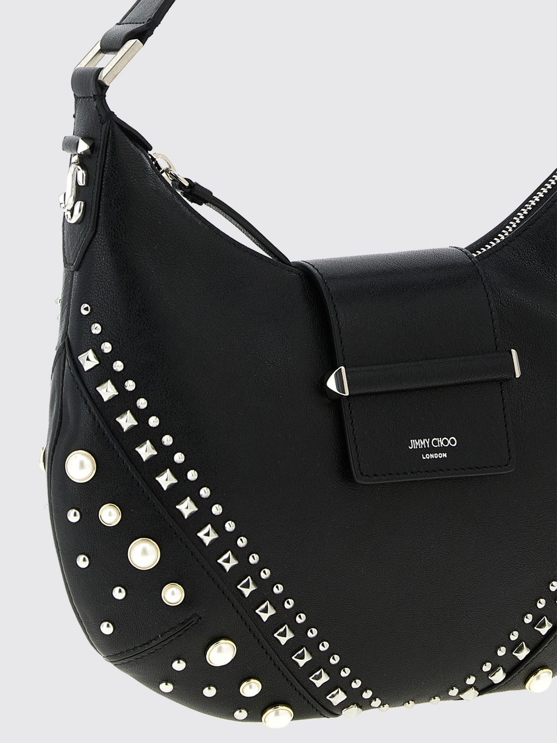 [Jimmy Choo] Shoulder bag SS26 BARHOBOSQXB BIAS